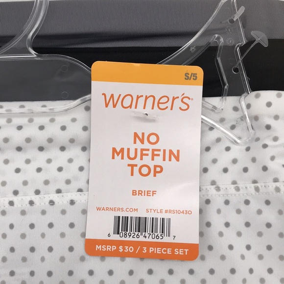 Warner’s No Muffin Top 3-piece Panties Set - Picture 2 of 6